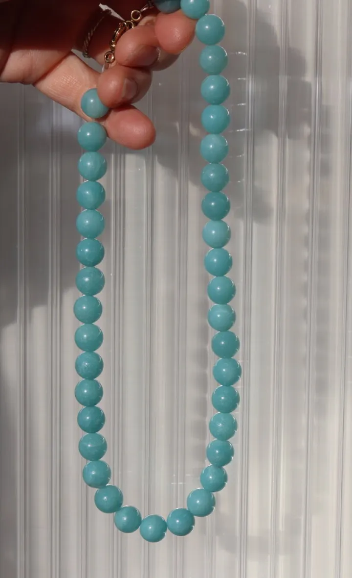 Camille Necklace Aqua