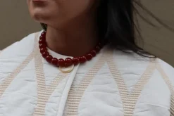 Camille Necklace Rouge