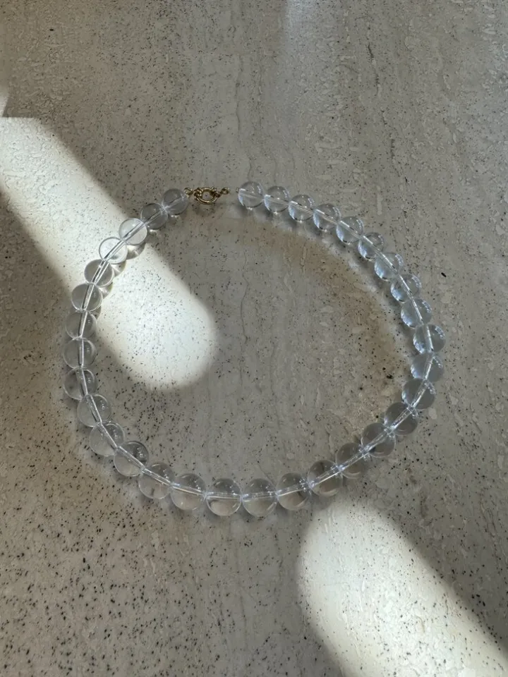 Camillie Necklace Cristal Roche