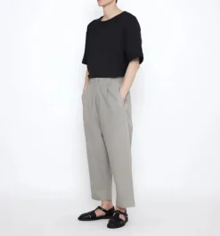 Elastic Dropped Crotch Trouser