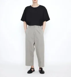 Elastic Dropped Crotch Trouser