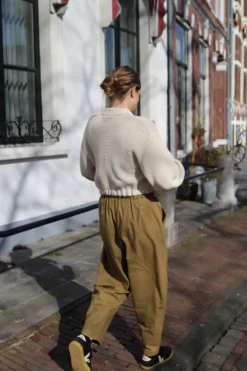 Elastic Lantern Trouser