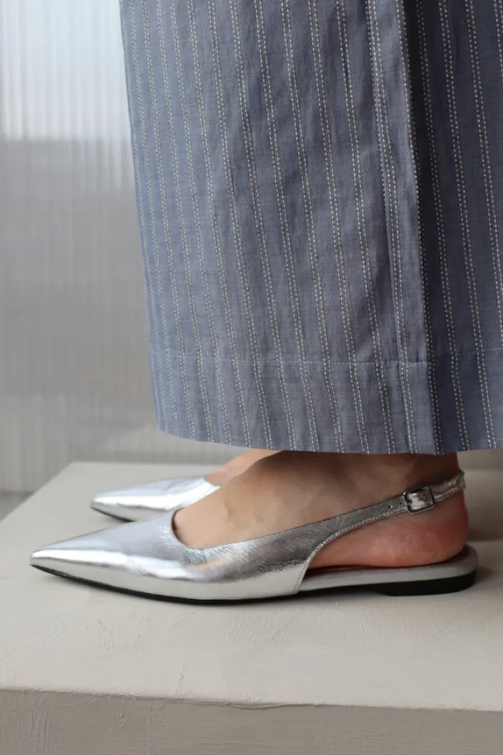 Hermine Flats Silver