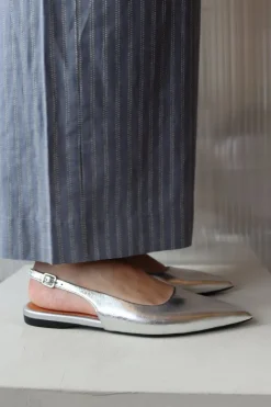 Hermine Flats Silver