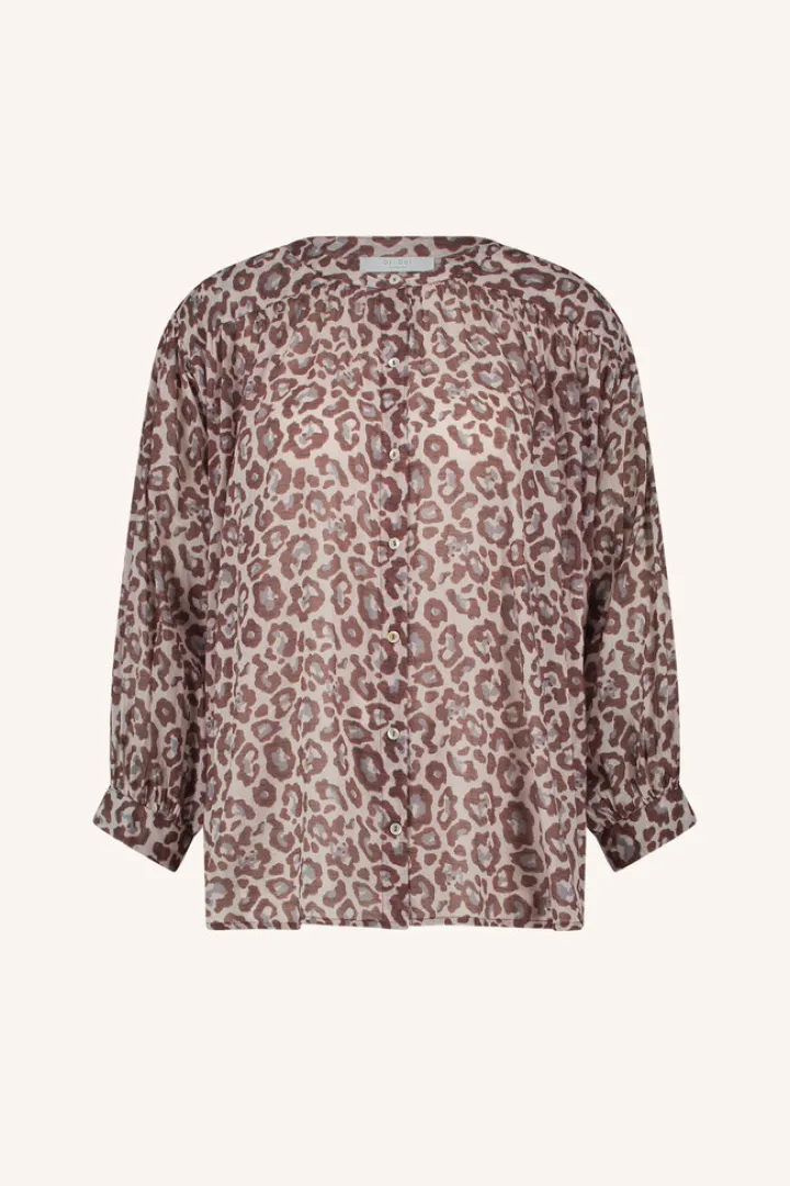 Lucy Cheetah Blouse