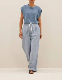 Mason Linen Top