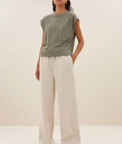 Mason Linen Top
