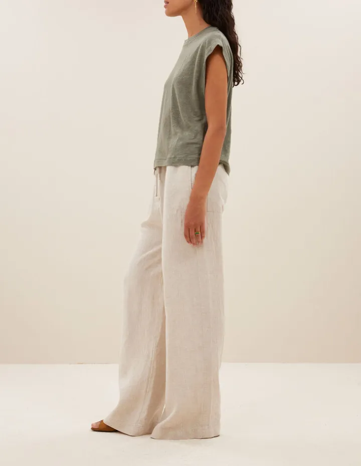 Mason Linen Top