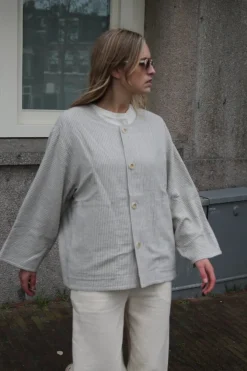 Reversible Linen Spring Jacket