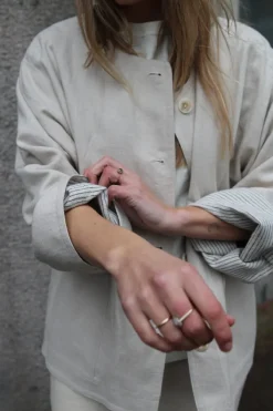 Reversible Linen Spring Jacket
