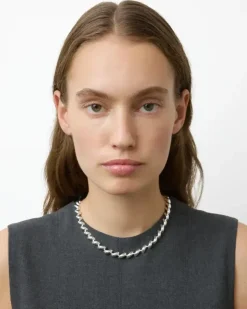 The Edith Necklace Silver