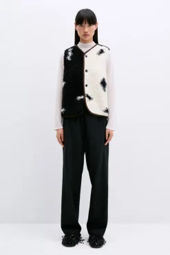 Wool Mohair Waistcoat